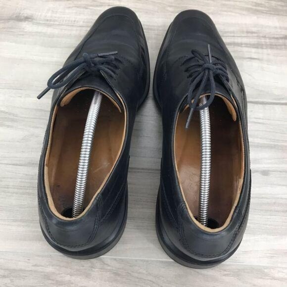 Ecco Derby Oxfords Men\'s EU 45 Black Leather Lace Up Dress Shoes main image 7